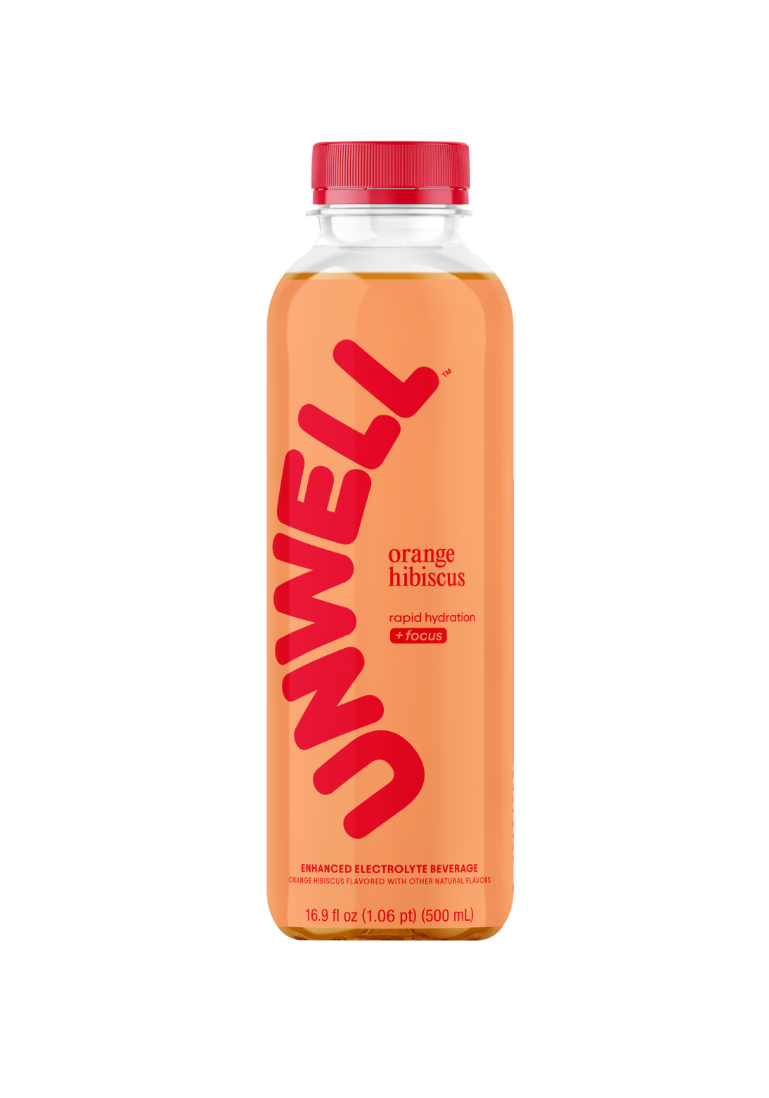 UNWELL HYDRATION Orange Hibiscus Bottle