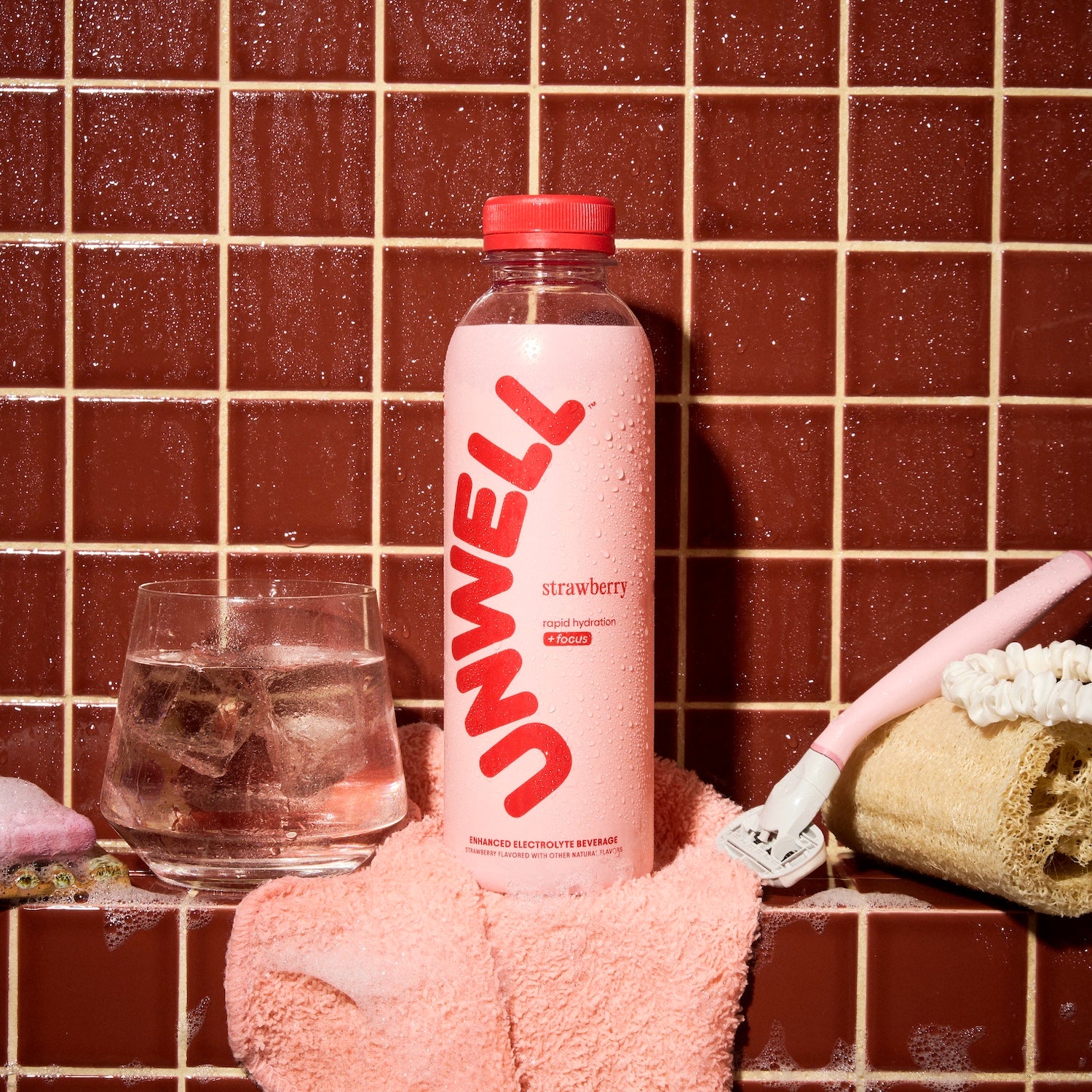 Strawberry Electrolyte Drink – UNWELL HYDRATION