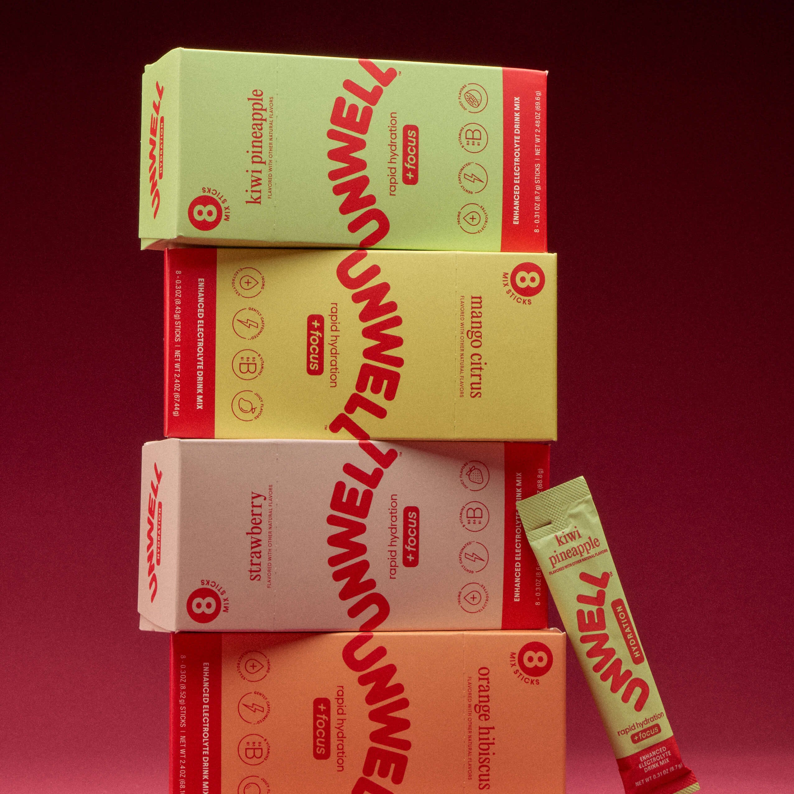 Mango Citrus Hydration + Focus Stick Pack