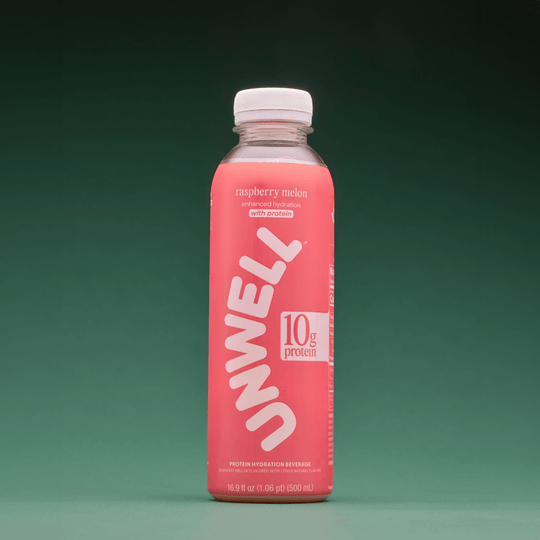 Raspberry Melon Protein Hydration Drink – UNWELL BEVERAGES